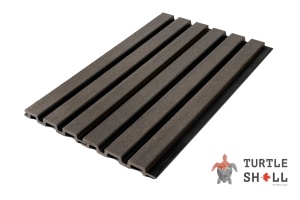 Реечная панель ДПК Turtle Shell Accent Lines, Faroese Smokewood