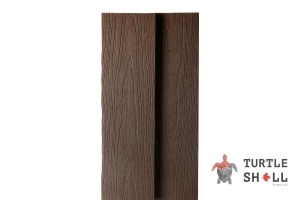 Террасная доска из ДПК Turtle Shell, Solid, Texas Hickory, Co-Extrusion (Dual)